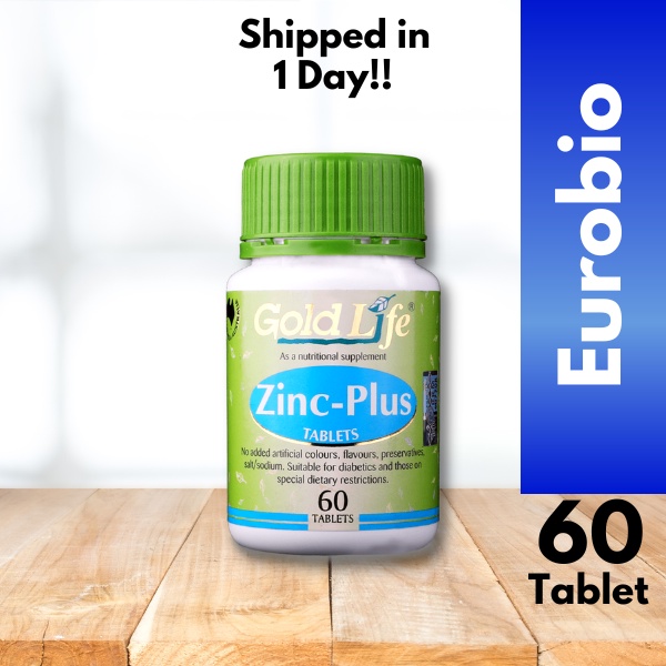 [READY STOCK!] Gold Life Zinc Plus Vitamin B2 Biotin Riboflavin [60