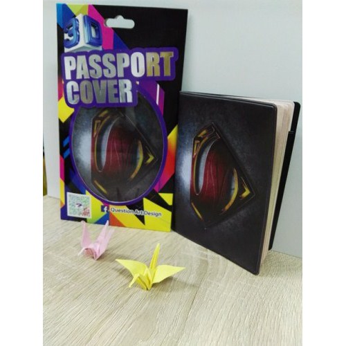 PCM003_Marvel Superman/3D Passport Cover/Passport /Marvel Shopee Malaysia