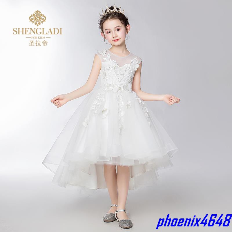 Mer Flower Girl Dresses Children Wedding Dress Girls Princess