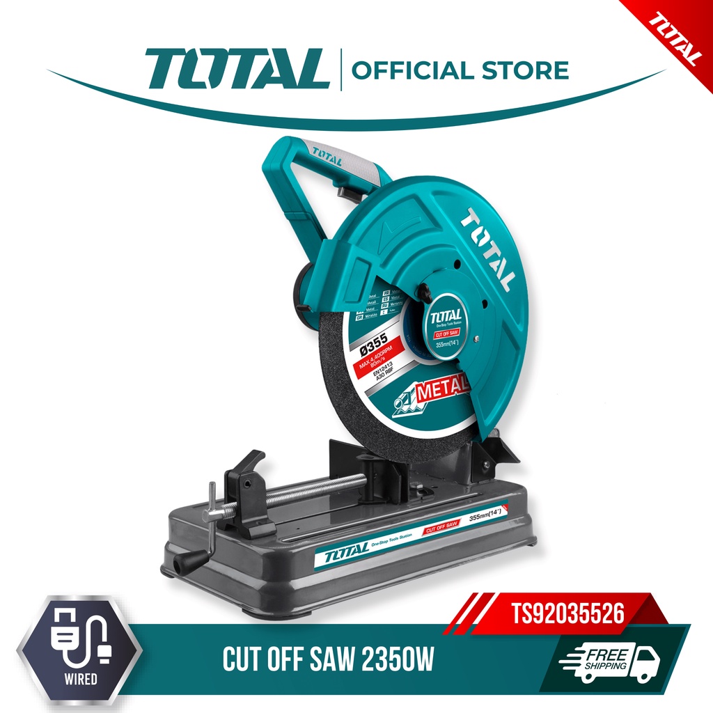 Total Cut Off Saw (2350W) TS92035526 Lazada