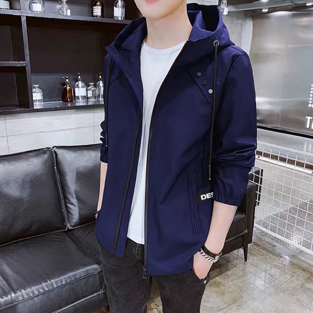 男士外套春秋2019新款流行外衣秋季韩版潮流上衣服男装休闲夹克