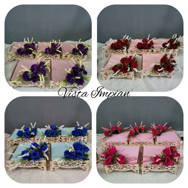 Buy Hantaran Siap Dulang Hantaran Pallet Siap Gubah Bunga Seetracker Malaysia