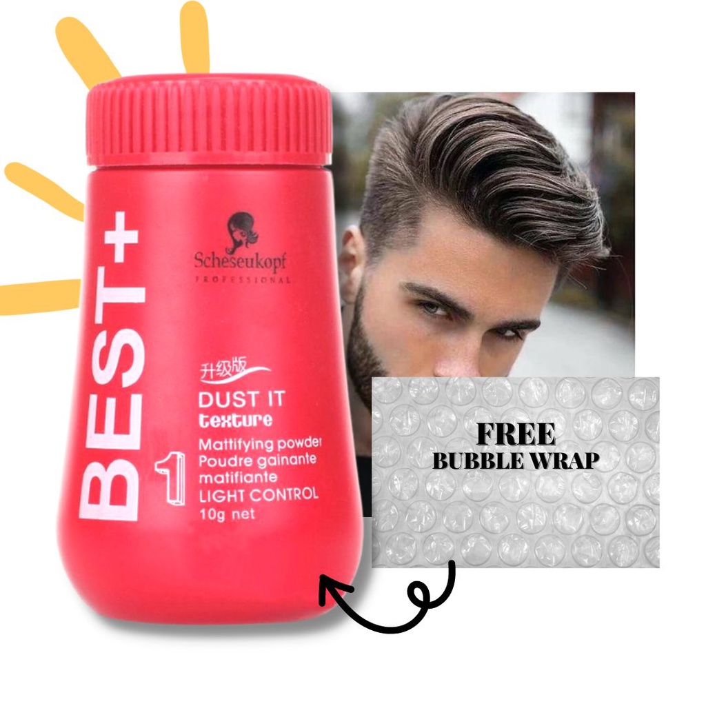 Serbuk Rambut, Hair Styling Powder Best +1 Dust It Texture Mattifying Powder 10g