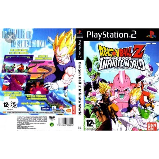 Ps2 Dragonball Z Infinite World Shopee Malaysia