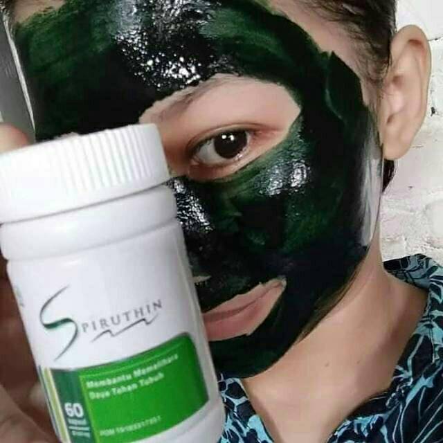 Spirulina Mask Contents 60 Original Capsules Shopee Malaysia