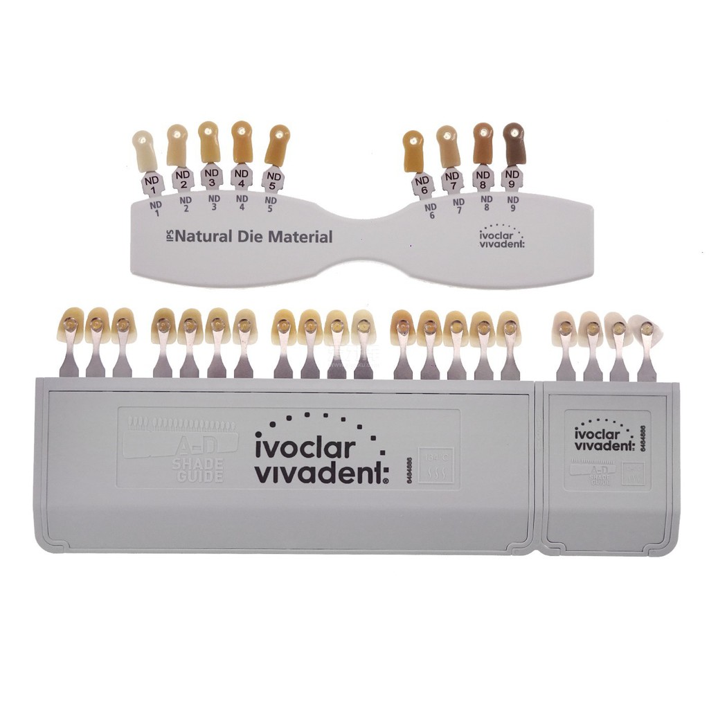 ivoclar vivadent Shade Guide AD & IPS Natural Die Material Shopee