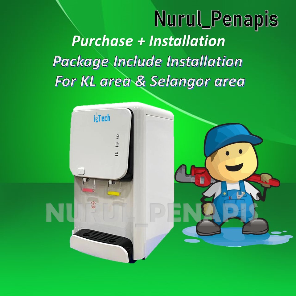 Hot&Warm Alkaline IPRO 1708TB Korea PipeIn HALAL Filter Water