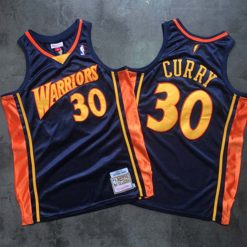 warriors navy blue jersey