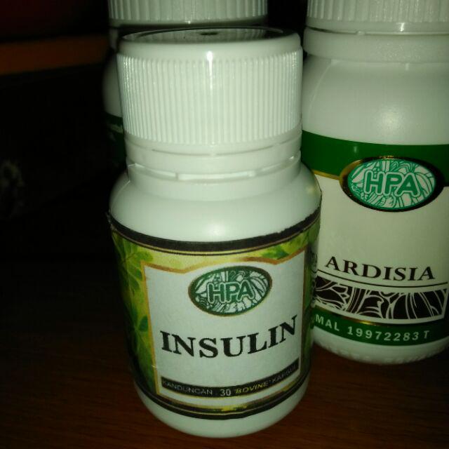 Kapsul Insulin HPA Penawar Diabetes Alami  Shopee Malaysia