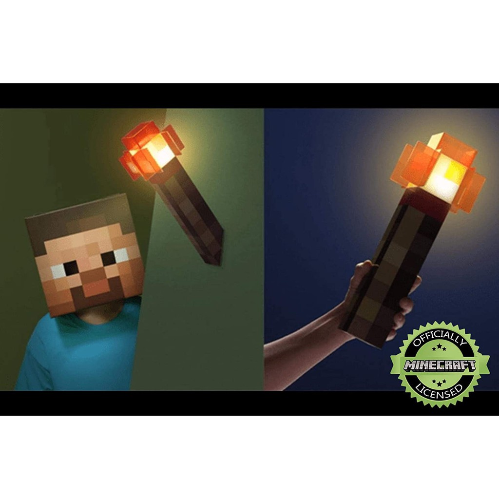 Minecraft Toys Redstone Torch  Inch LED Lamp | USB Rechargeable for  Nightlight, Costume Cosplay, Roleplay | Shopee Malaysia