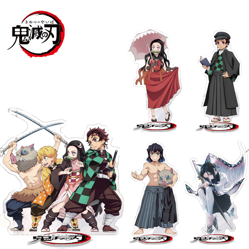 Anime Demon Slayer Acrylic Stand Tanjiro Nezuko Giyuu Zenitsu Characters Model Toys Action Figure Ornaments Shopee Malaysia