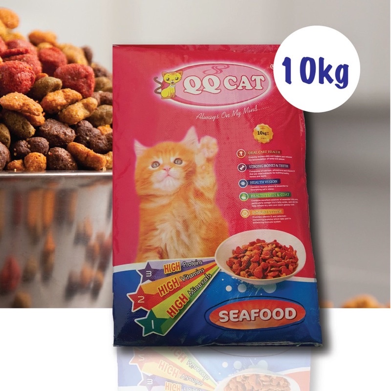 QQ CAT DRY CAT FOOD 10KG MAKANAN QQ CAT KUCING 10KG Shopee Malaysia