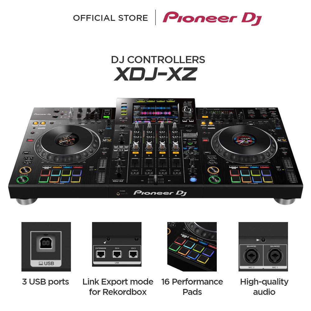 Pioneer Dj Xdj Xz Professional All In One Rekordbox Dj System Shopee Malaysia