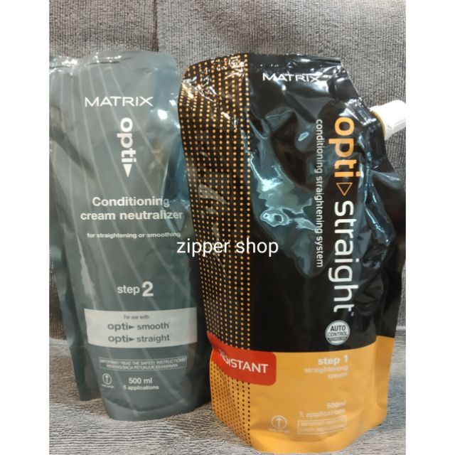 matrix straight cream