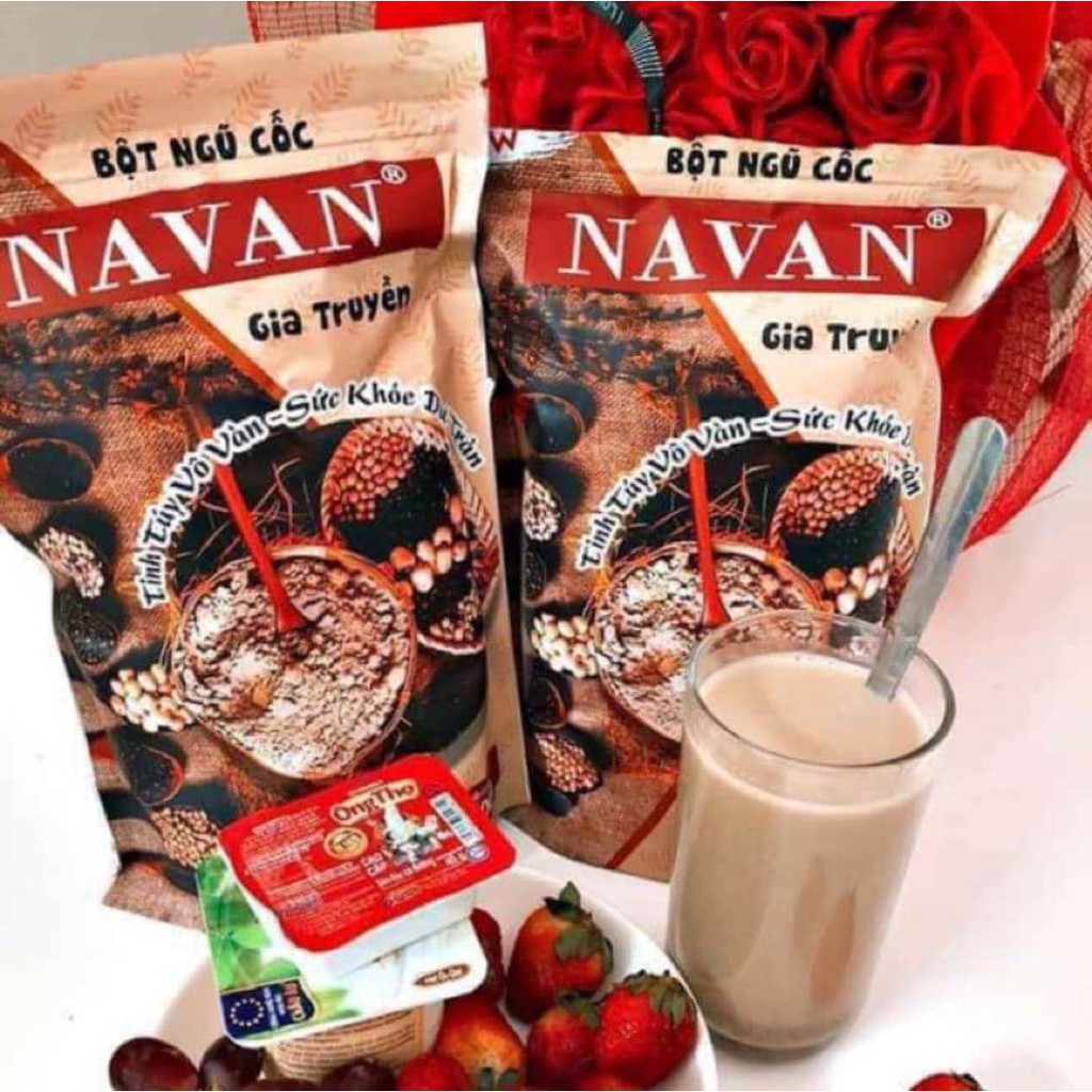 [100 Original ] NAVAN Heirloom Cereal Flour with 7 types of Beans