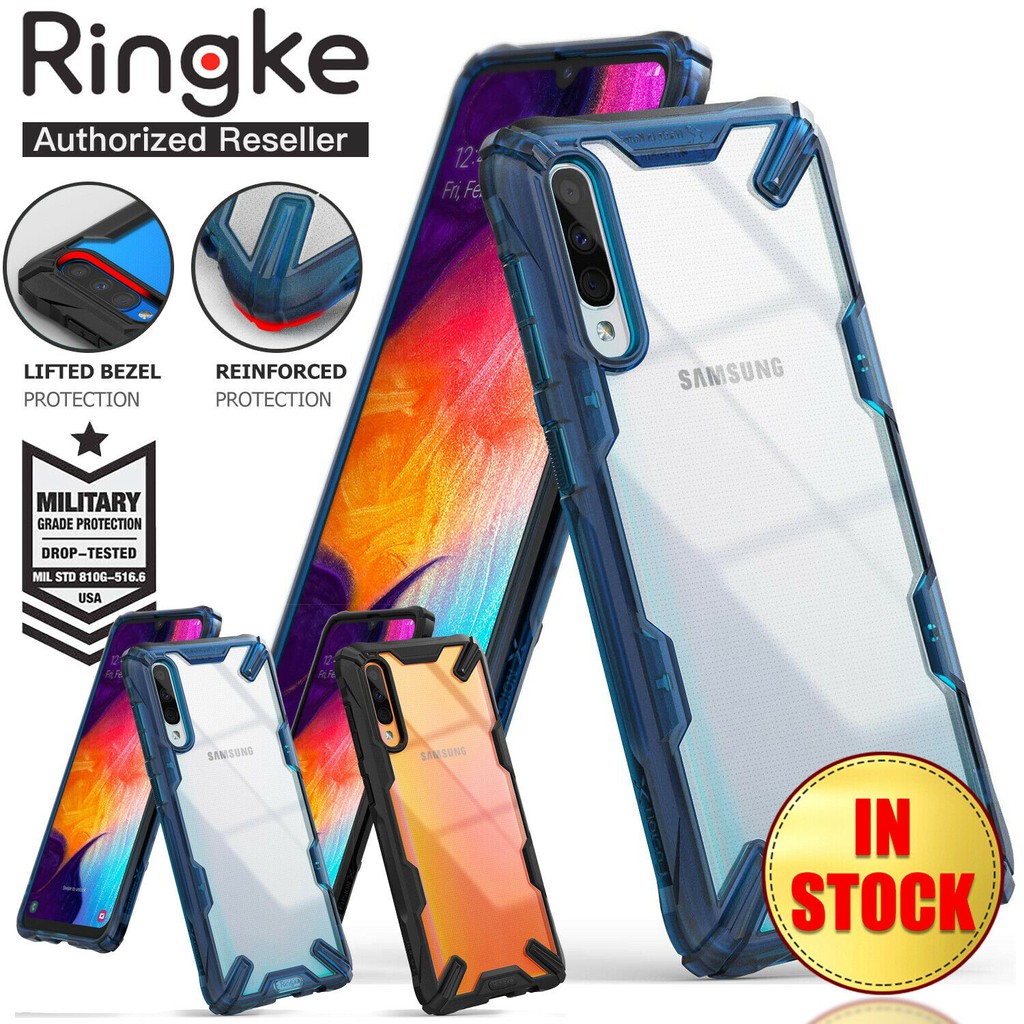 Samsung Galaxy A50 A50s A30s A70 A70s Ringke Fusion X Case Shockproof Hard Cover Shopee