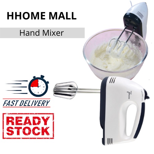 Hand Mixer Mixer baking mixer egg beater 7 Speed Portable Electric Egg