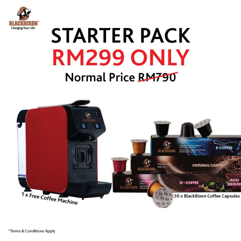 BLACKBIXON Coffee Machine STARTER PACK Shopee Malaysia