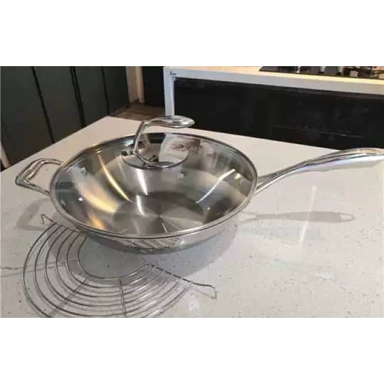 Tupperware Wok Pan Frying Pan TChef 4.2L 30cm