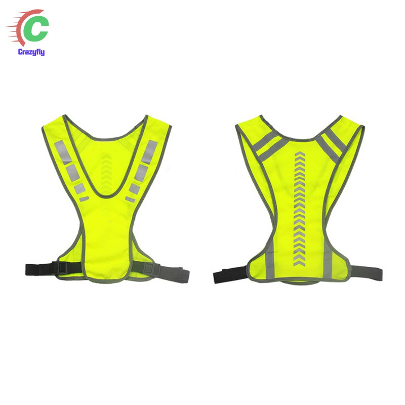 Reflective Vest Safe Jacket for Running Jogging Cycling Motorcycle Night |  Shopee Malaysia