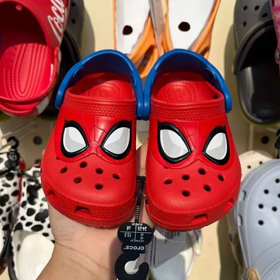 Original crocs kid's shoes lego Unisex shoes (new) The spot Girls' boy sandals [204536]