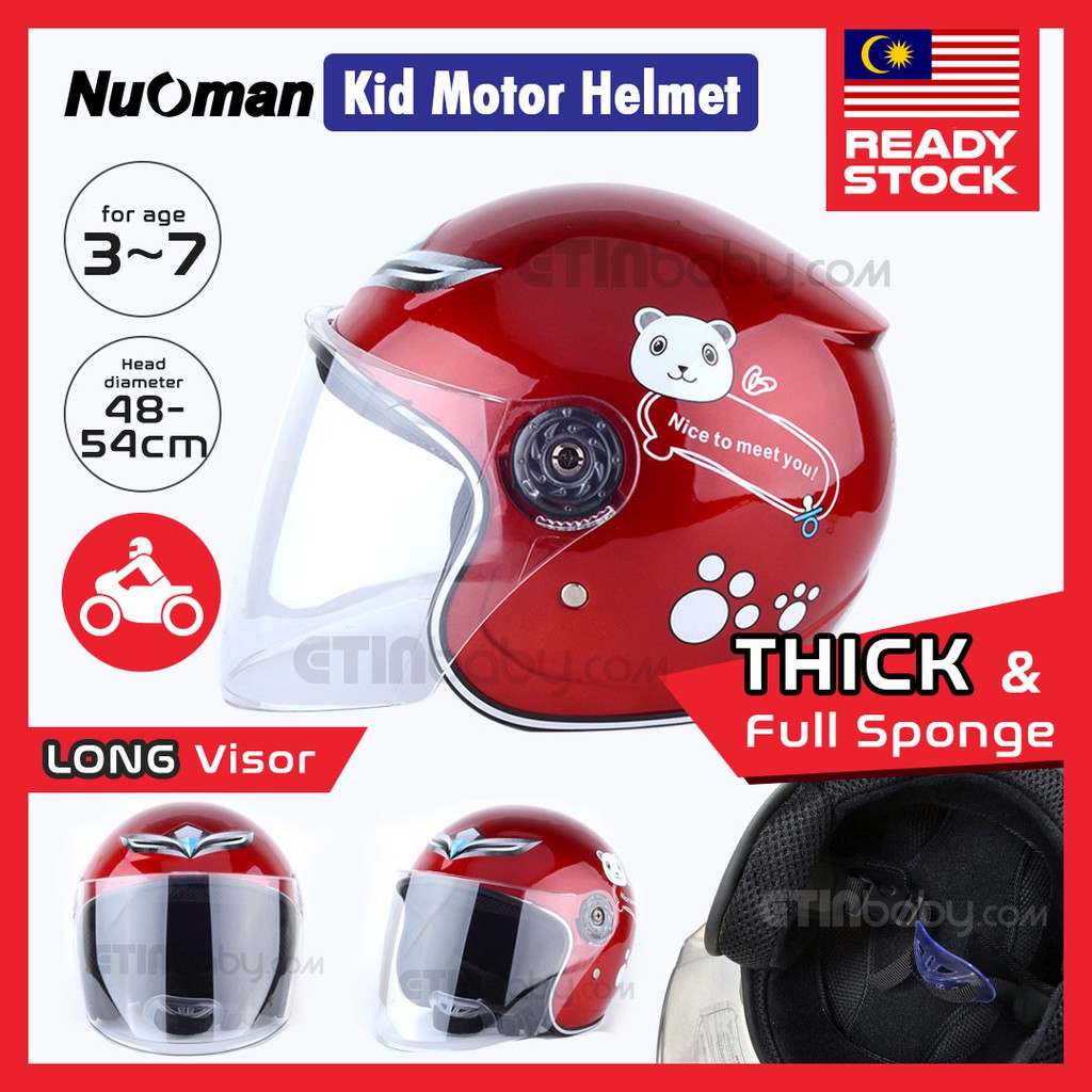 motorbike helmet for 3 year old