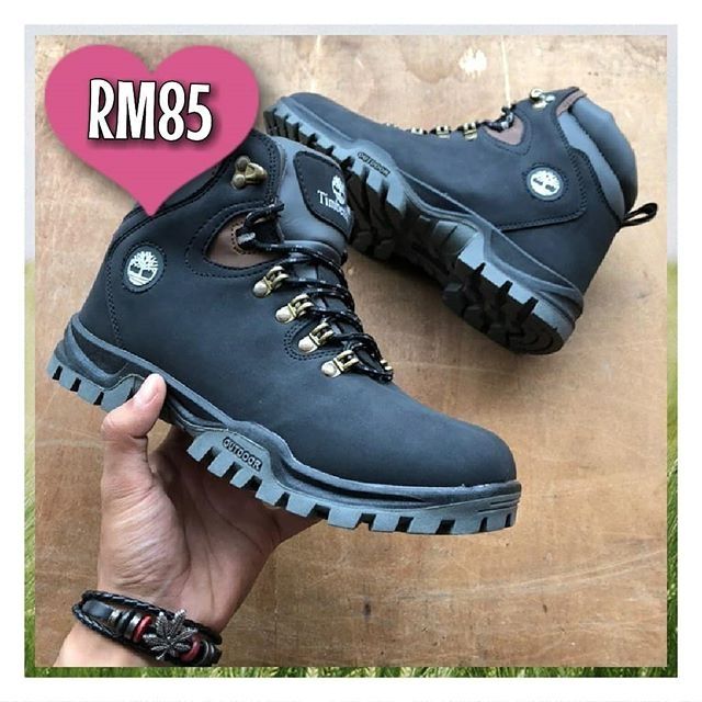 TIMBERLAND HIGH CUT V2 BLACK | Shopee Malaysia