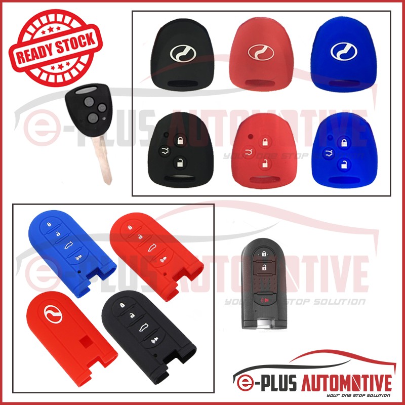Perodua Car Silicon Key Keyless Smart Remote Cover (Bezza / Myvi New