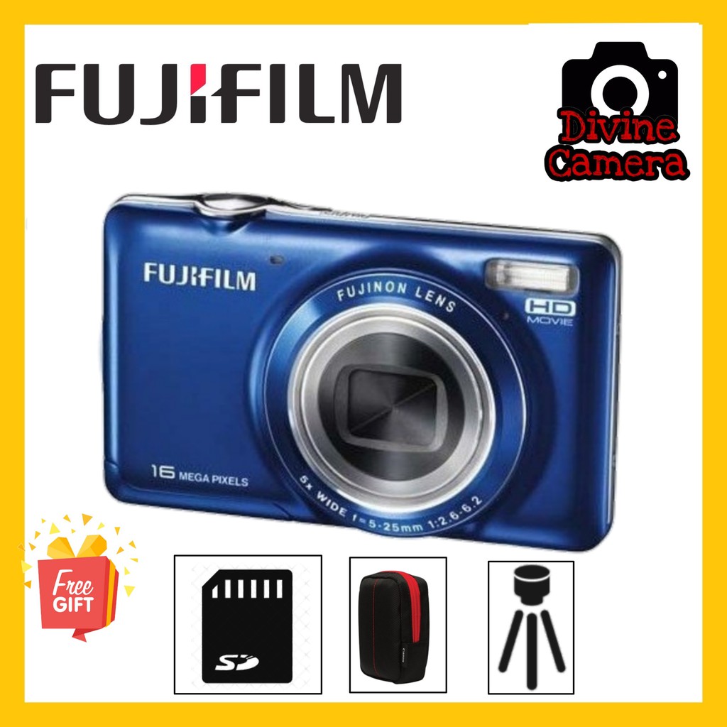 Fujifilm FinePix JX420 Black 16 Megapixels, 5X Optical Zoom Digital Camera  with HD Video Display Unit (Blue) | Shopee Malaysia