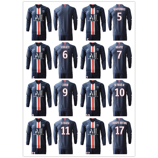 long sleeve mbappe jersey