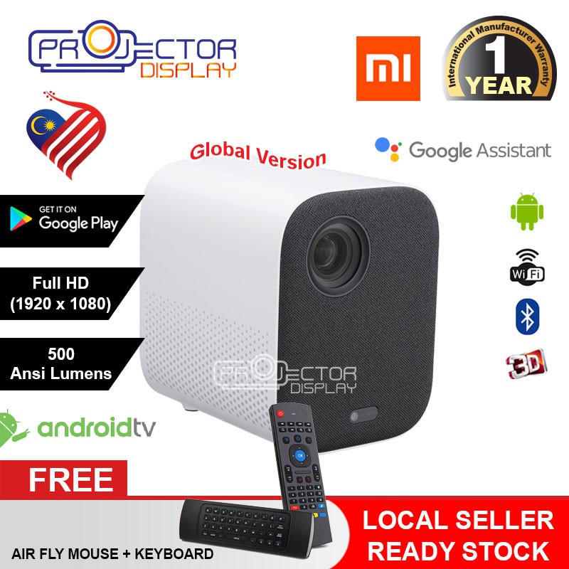 Xiaomi Mi Mini Portable Android Smart Laser Projector 2 | Pro 2 [Global