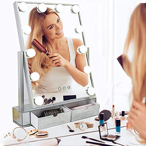 Large Makeup Vanity Mirror With Lights, Huge Makeup Mirror With Lights