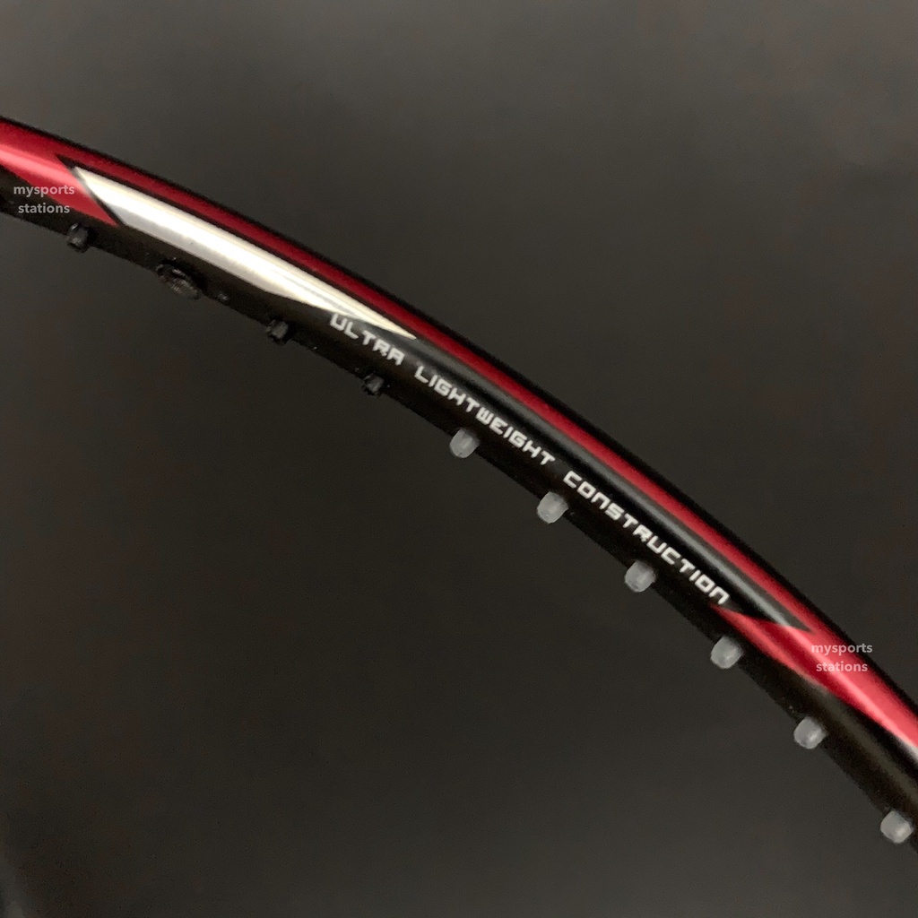 DUNLOP D BF ULTRALITE 75 G6 HL RED (FREE BAG & GRIP) BADMINTON RACKET