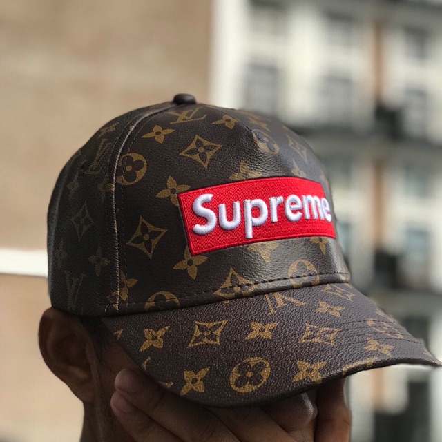 supreme lv baseball cap