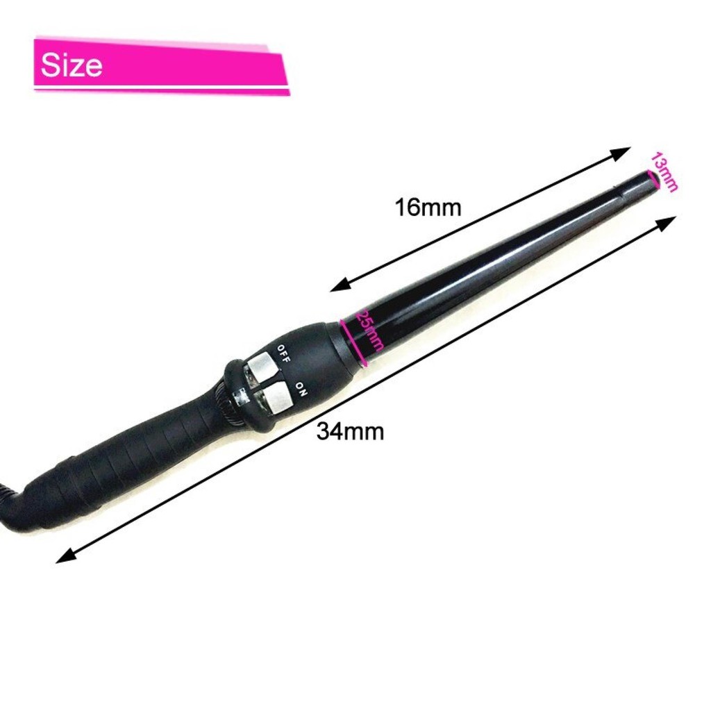 Free Hair Oil  Professional Hair Curler Salon Ceramic Styling Tool Temperature Adjustment