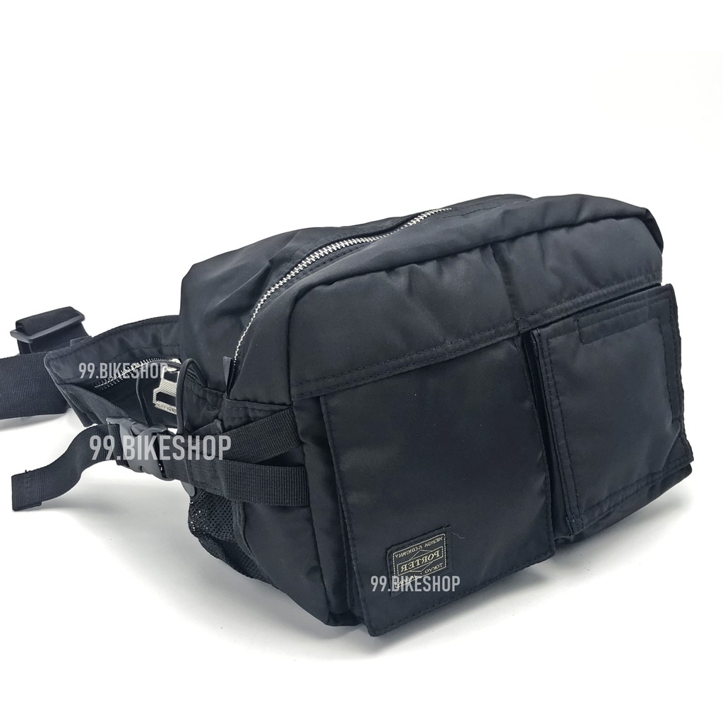 Porter Yoshida Waist Bag Black head porter - Centrevillestore