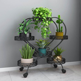  Rak  Bunga  Home Decor Plant Stand Shelf Iron Flower Rack 