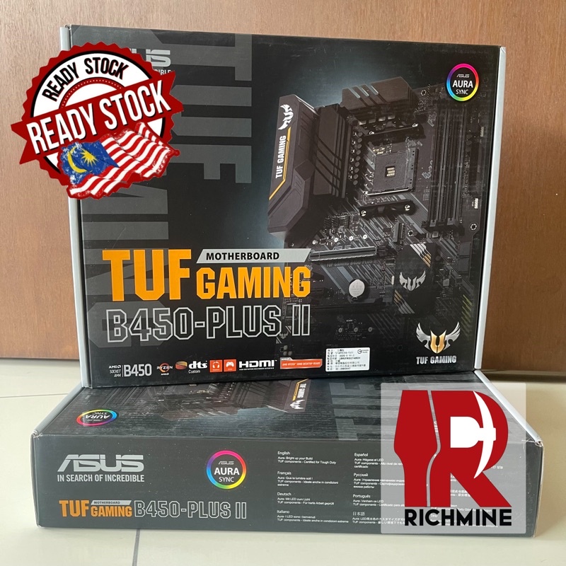 公式通販 ASUS TUF B450-PLUS GAMING Motherboard Socket AM4 ATX AMD B Blog ...