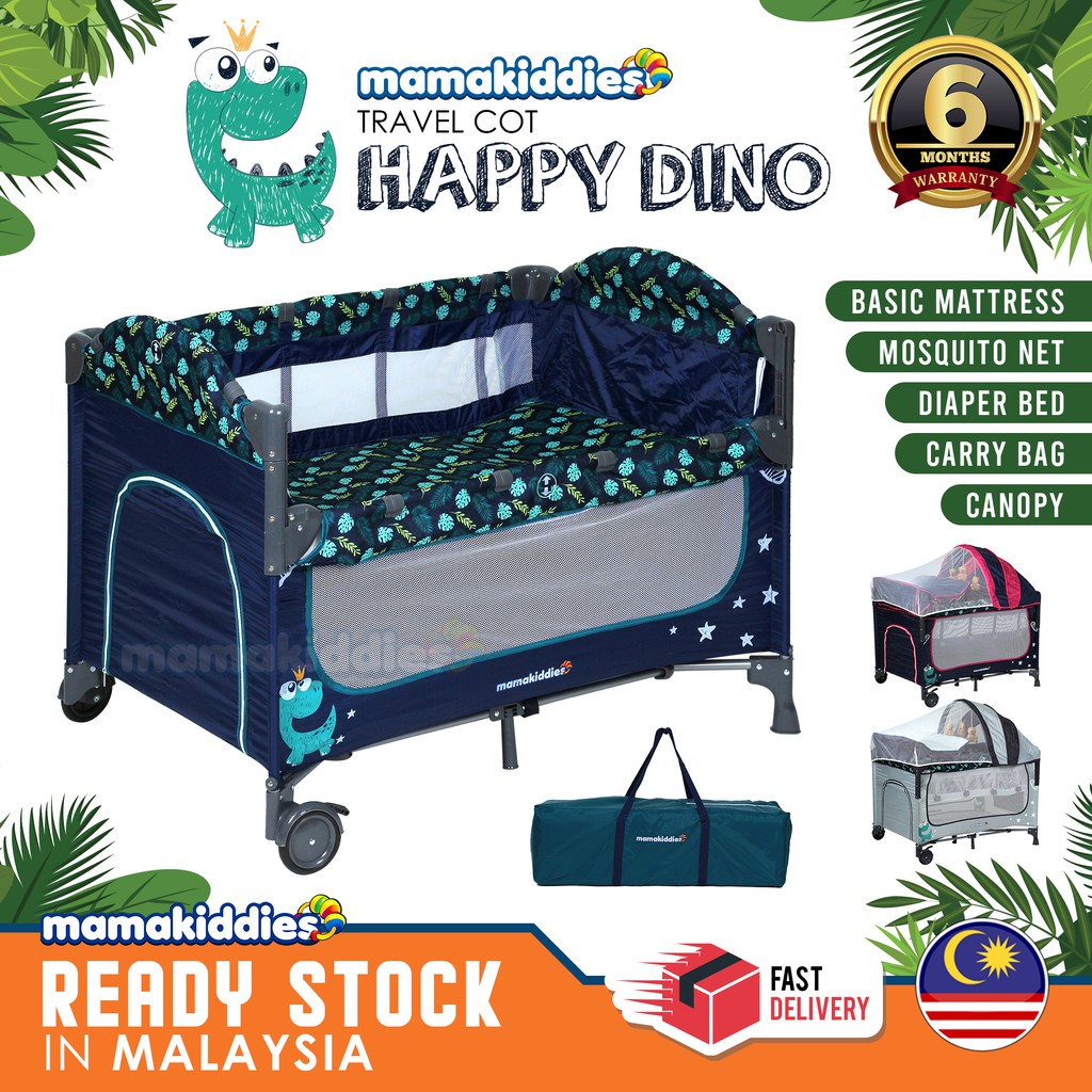 2 level travel cot