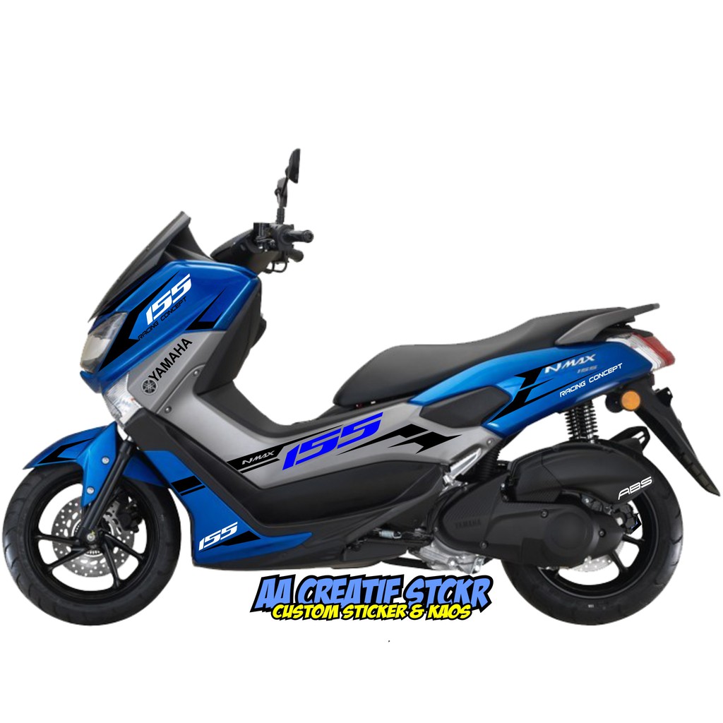 Cutting Sticker Yamaha Nmax 155 Custom Shopee Malaysia