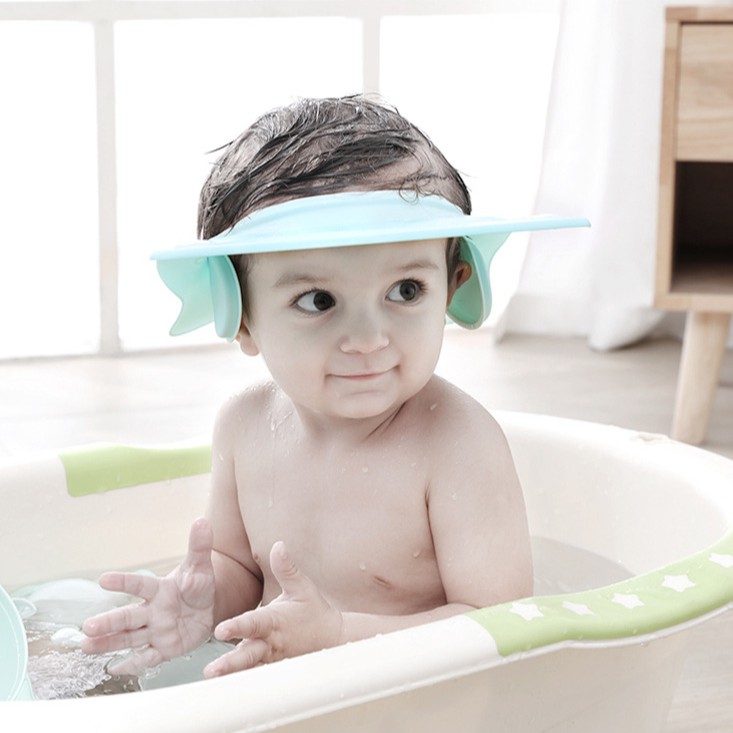 baby shower cap shampoo visor