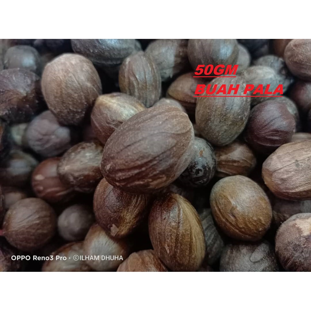 Biji Buah Pala Buah Pala 50gm