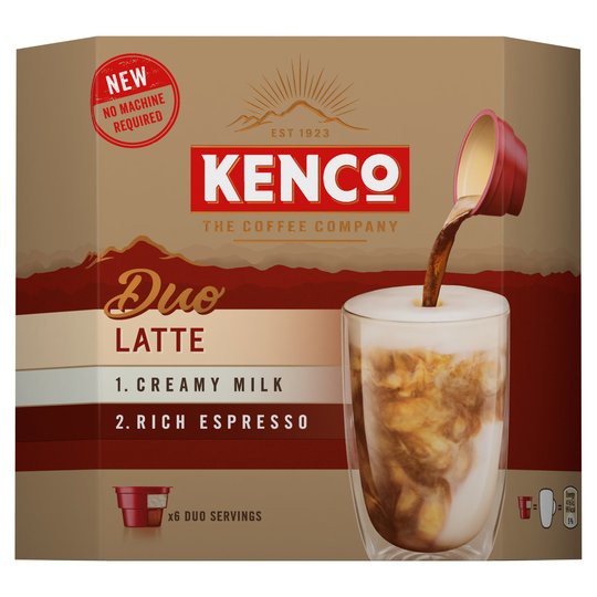 Kenco Duo Latte Instant Coffee 6 X 23.4G Shopee Malaysia