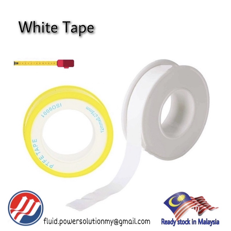 Pita Putih Thread Seal Tape White Tape/ PTFE Seal Tape PVC Pipe Tape