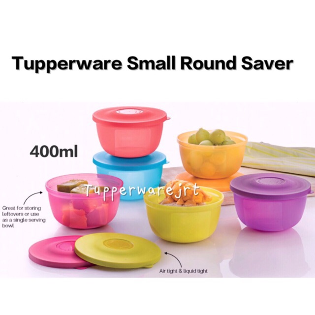 Tupperware Small Round Saver 400ml x 1pc