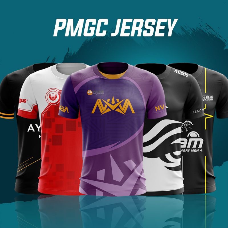 Jersi PUBG  Team Secret Nova BTR  RRQ 4AM Shopee Malaysia