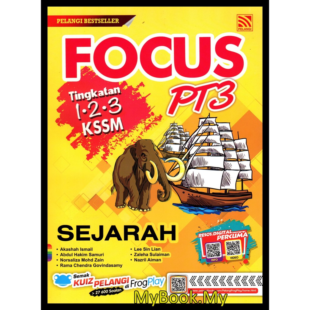 MyB Buku Rujukan 2022 Focus PT3 Tingkatan 1 2 3 KSSM 