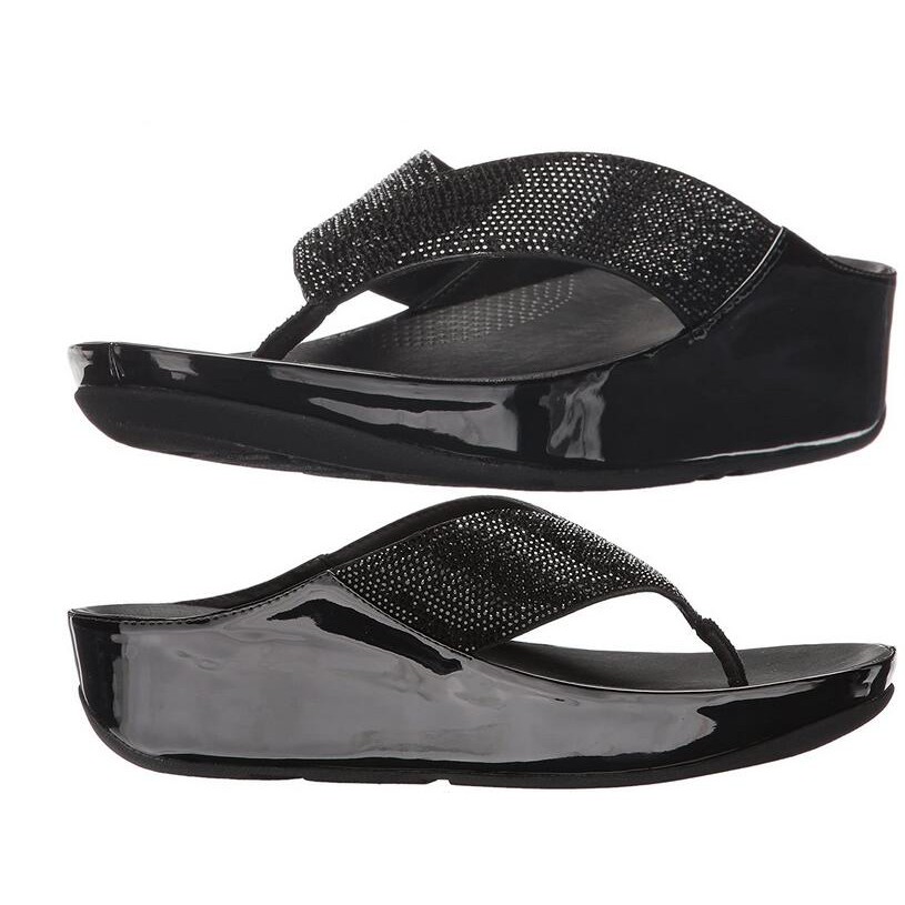 simple casual platform slippers