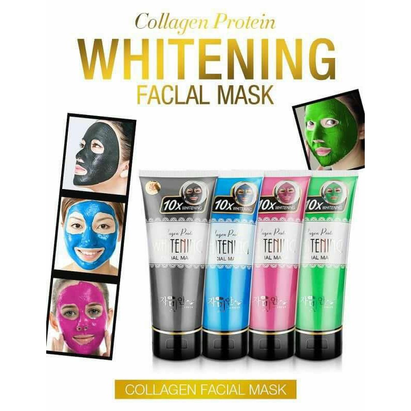 whitening face mask