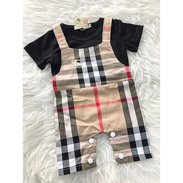burberry overall baby